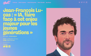 Publication de Jean François Lucas dans Chut Magazine