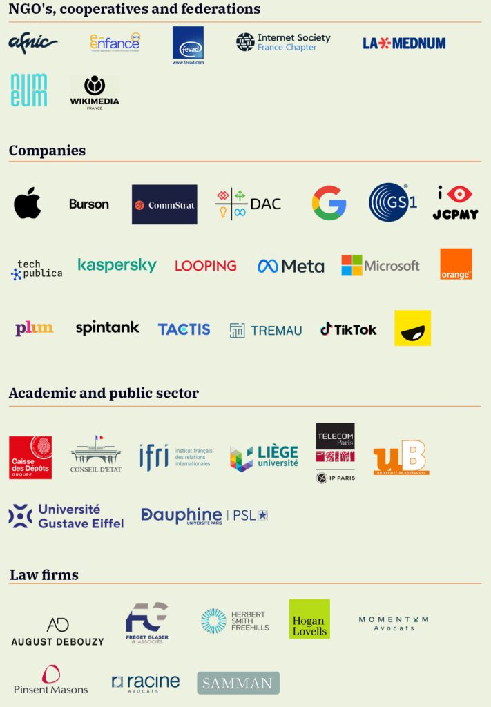 Our members - Renaissance Numerique