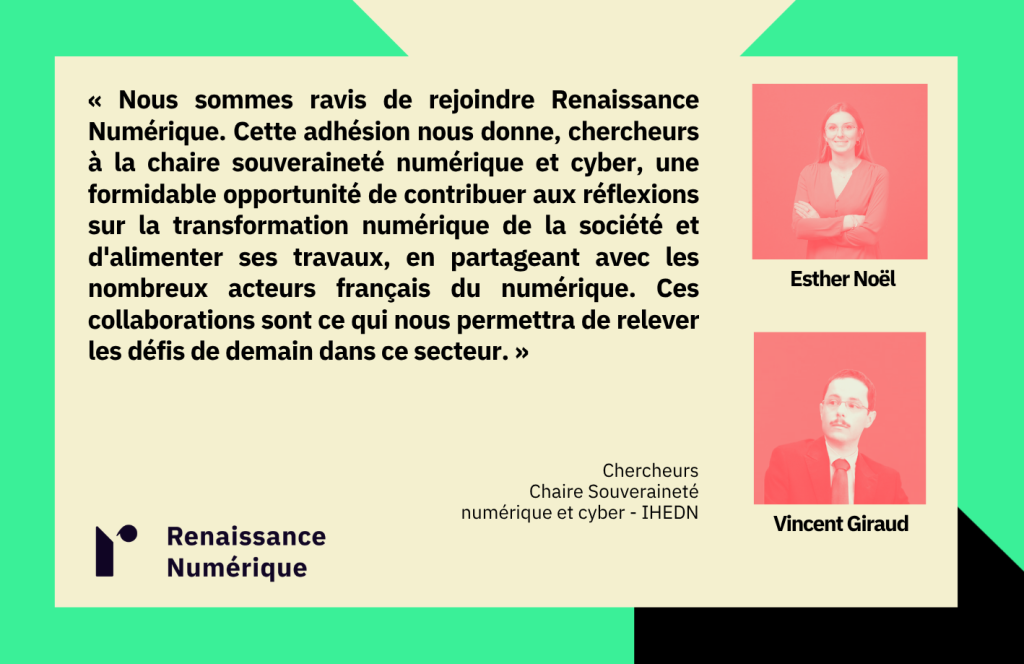 Vignette FR - Chaire Souveraineté numérique et cyber - IHEDN