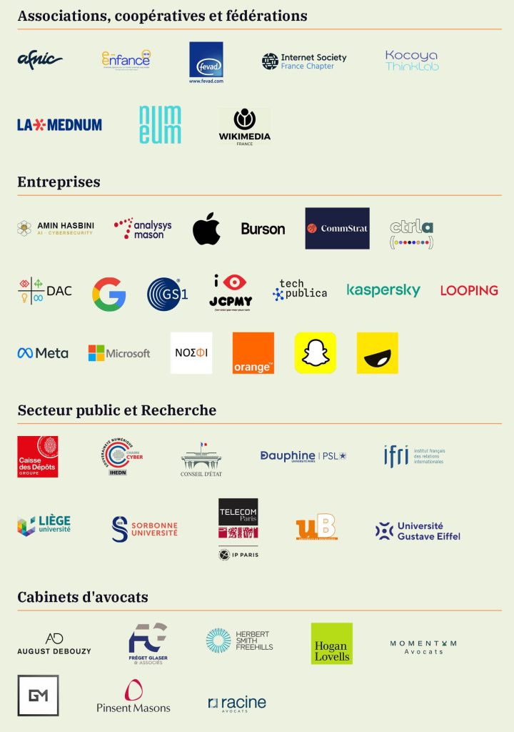 Adhérents Renaissance Numérique